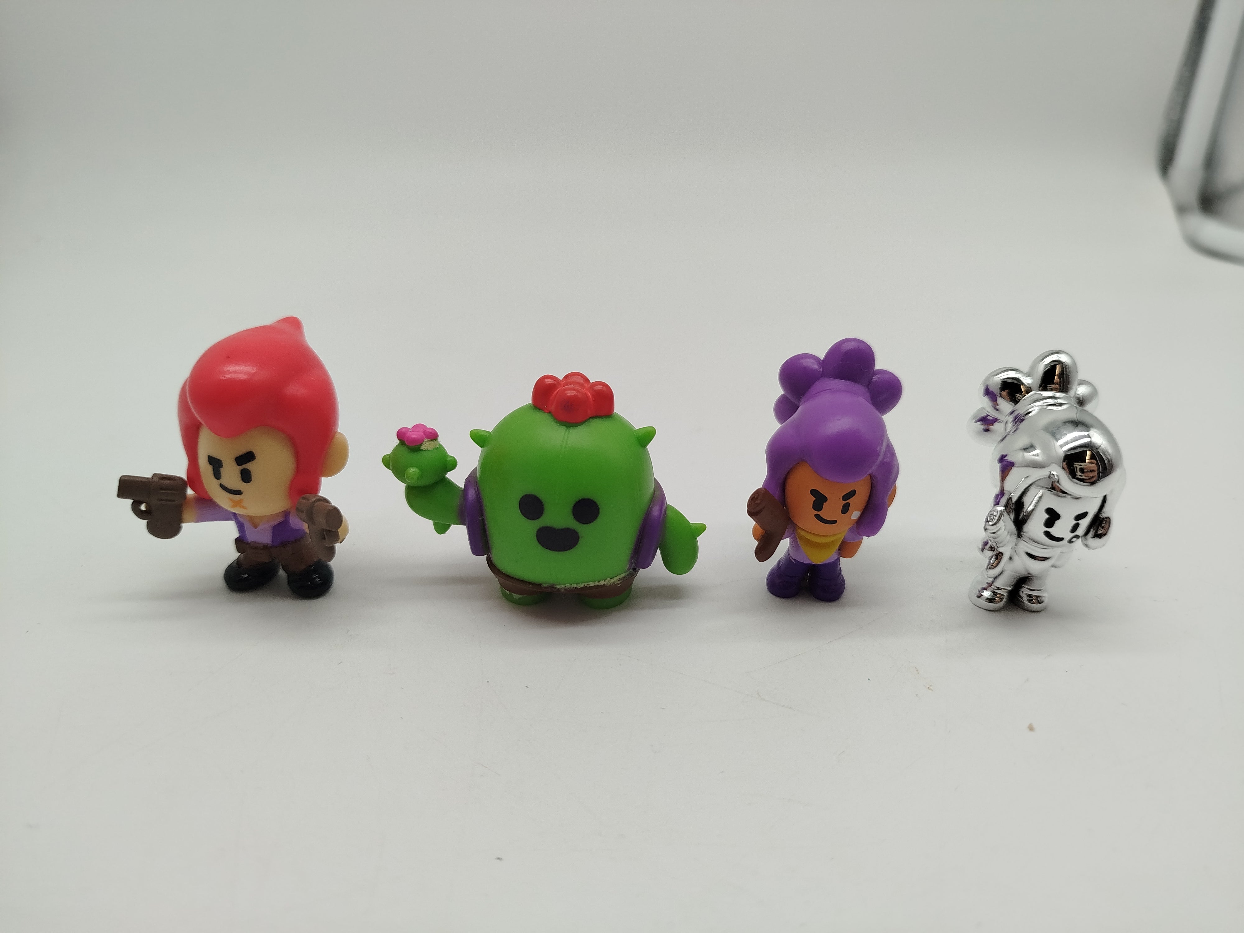 Brawl Stars Sammelfiguren Set von 4 – sehr guter Zustand, ohne OVP